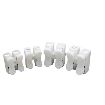 Fulabs 100pcs Self-Locking Cable Connectors 2 Pin Quick Splice Wire And Cable Connectors CH2 250V