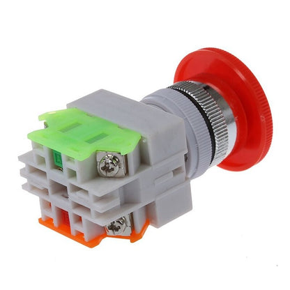 LAY37-11ZS(Y090-11ZS) Emergency stop self-locking push button switch Emergency stop switch Stop button 10A Off