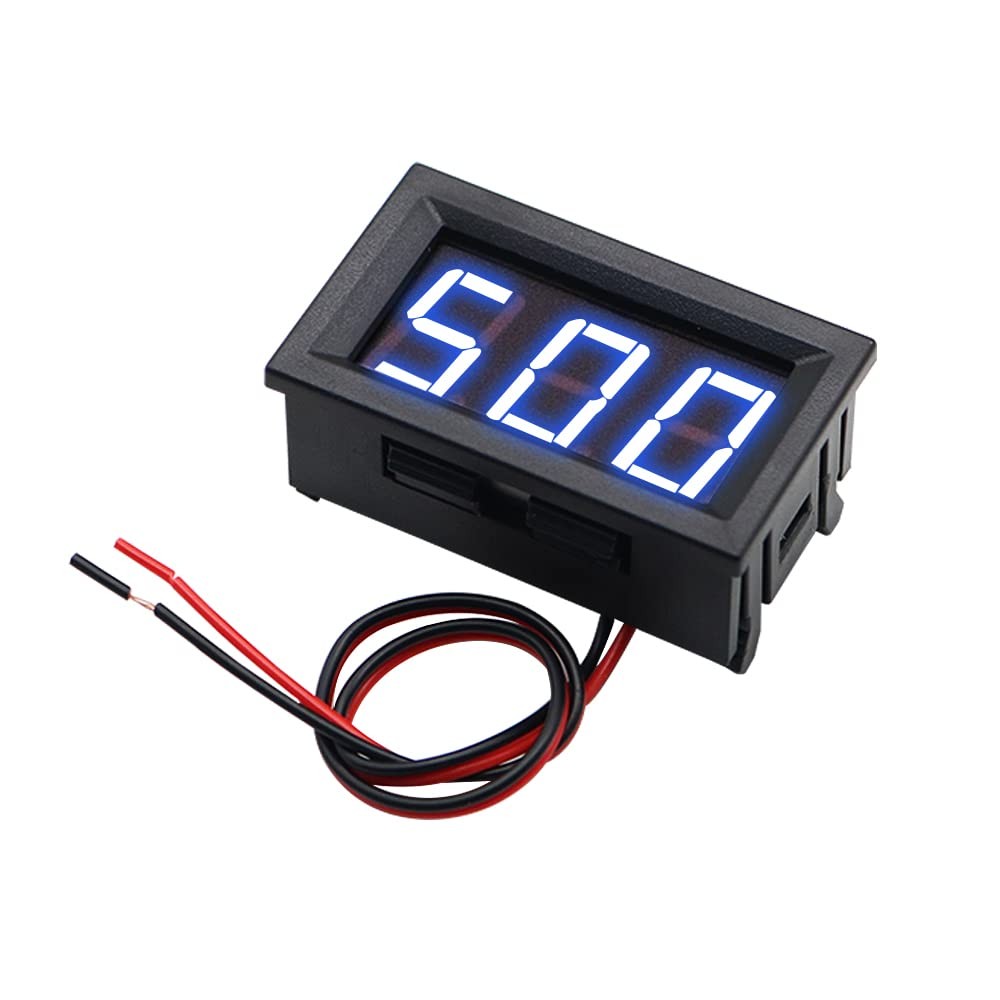 110V-220V-380V Digital Voltmeter AC 70V to 500V 0.56 inch LED Digital Panel Meter Voltage tester RED/GREEN/BLUE monitor