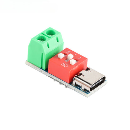 PDSink PD Decoy PD Fast Charging Test Board Adjustable Voltages 5V-20V Dial-code Adjustment Charge Connector