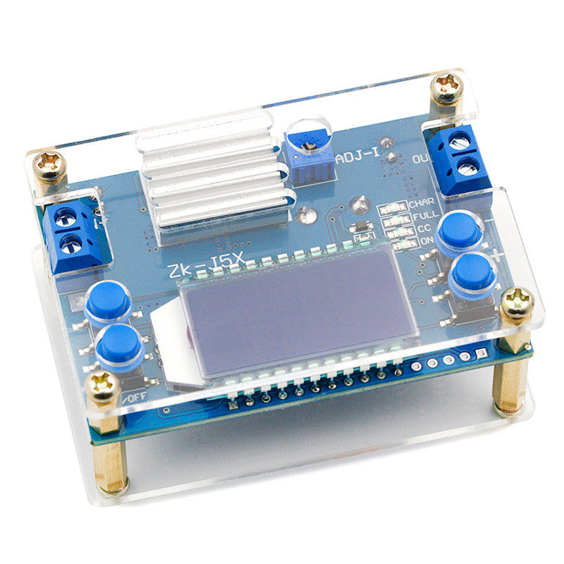 5A Step Down Buck Converter Power Supply Module Voltage Regulator Transformer with Case Heatsink DC 6.5-36V to 1.2-32V