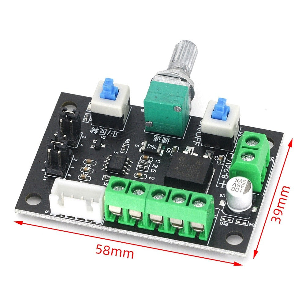 DC 12V 24V Stepper Motor Pulse Signal Generator Module For Stepper Motor Driver Controller Speed Regulator 8~24V