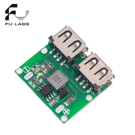 9V 12V 24V to 5V DC-DC Step Down Charger Power Module Dual USB Output Buck 3A Car Charging Charge