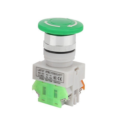 LAY37-11ZS(Y090-11ZS) Emergency stop self-locking push button switch Emergency stop switch Stop button 10A Off