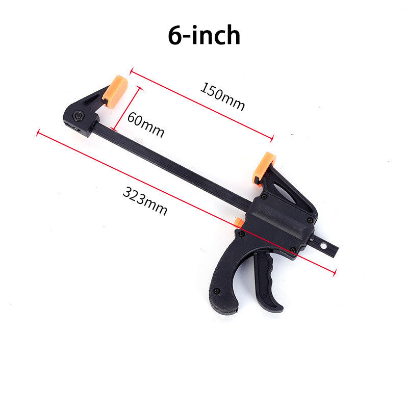 F Clamp Set, Heavy-Duty Quick Release Bar Clamps for Woodworking and DIY Projects 4/6/8Inch