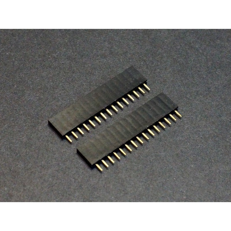 1Pcs Single Row Pin Female Header 2.54Mm 2 3 5 6 8 10 15 16 19 40 Straight Strip Pcb