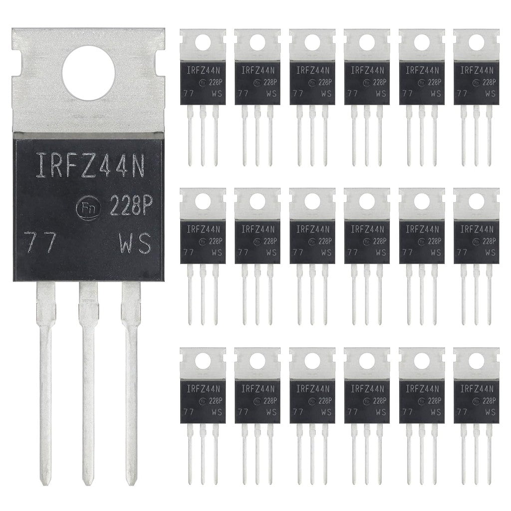 IRFZ44N MOSFET 49A 55V IRFZ44 IRFZ44NPBF N-Channel Rectifier Power Transistor Rectifier 49 Amp 55 Volt TO-220