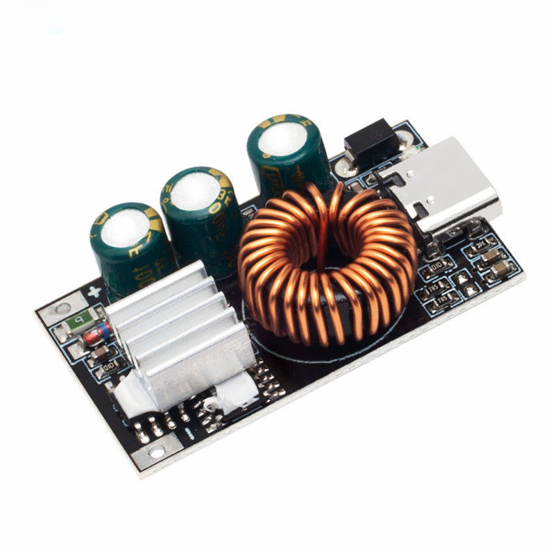 TYPE-C QC3.0 DIY Fast Charger DC 5-32V 24W Step-down Module for Emergency Charging of Mobile Phone