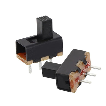 10PCS SS12F17 Toggle Switch 3 Pin 2 Files SS12F17G2 Handle High 5mm Slide Switch DIP