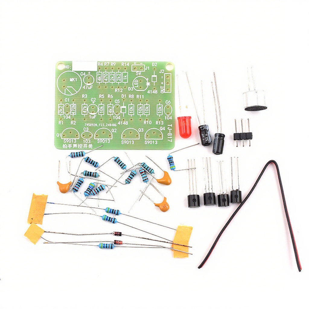 Fulabs Electronic Acoustic Clap Control Switch DIY Kit Sound Sensor Electronic Circuit DIY Suit