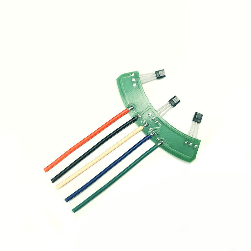 1pcs Hall Sensor PCB for 3 Wheel Motor Suitable for 1000 2000W Motors Ideal for Ebike