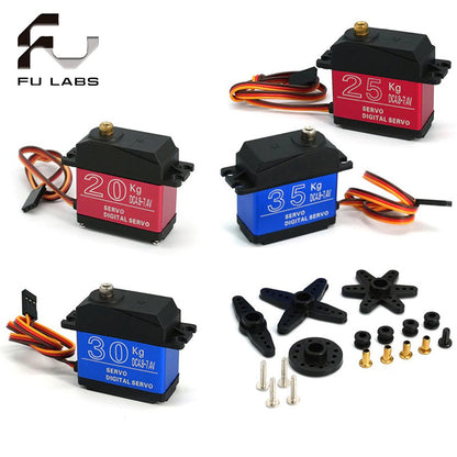 High Torque Metal Gear Digital Servo 20KG 25KG 30KG 35KG Robot Arm Robot 180 degrees Robot Arm Robot