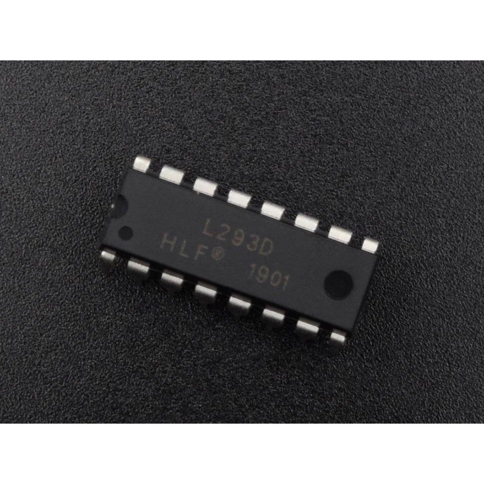 Dual H-Bridge Motor Driver For DC Or Steppers 600ma L293d