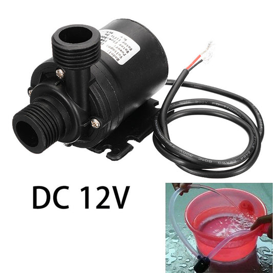 DC 12V Lift 800L/H Brushless Motor Submersible Water Pump Tool Ultra Quiet