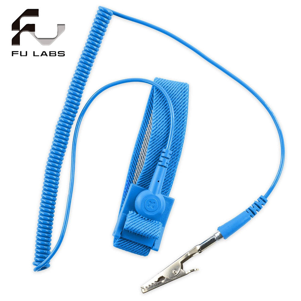 Anti-Static Wrist Strap (Adjustable up to Size XL) - ESD Grounding Wristband