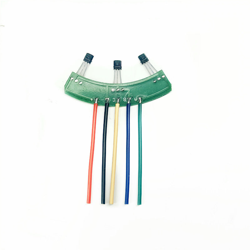 1pcs Hall Sensor PCB for 3 Wheel Motor Suitable for 1000 2000W Motors Ideal for Ebike