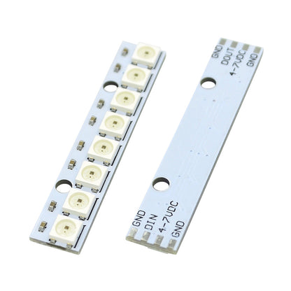 Neopixel Stick - 8 X 5050 RGB Led With Integrated Drivers Arduino Compatible