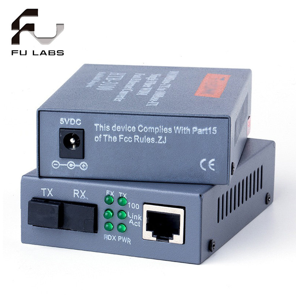 Netlink Media Converter Htb-3100 (A + B) Fiber Optic Wdm Rj45 Ftth