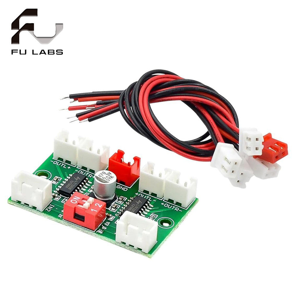 XH-A156 Mini PAM8403 Digital Audio Amplifier Board 4 Channels 3W*4 DC 5V Stereo Sound AMP with Cable For Speaker