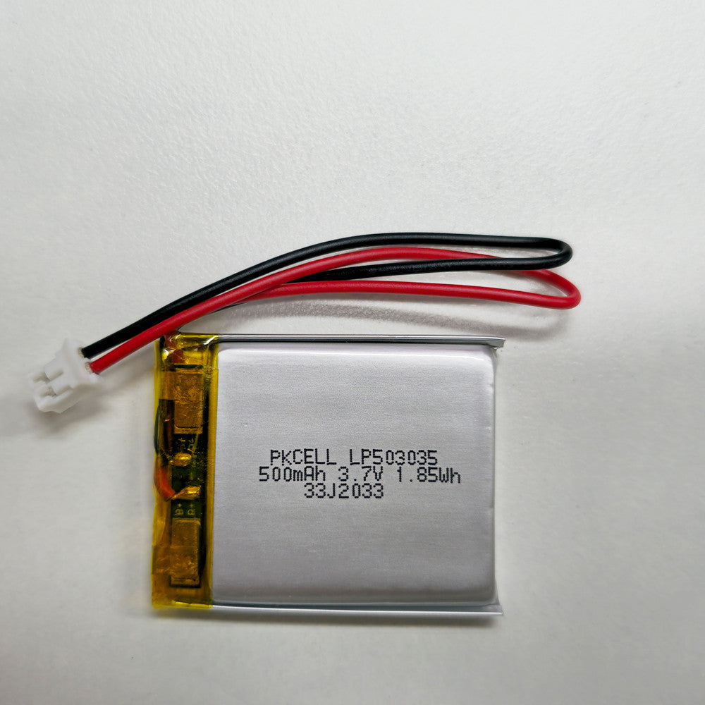 PKCell Lithium Ion Polymer Battery – 3.7v 500mAh | 2000mAh - Dash Cam Wireless Keyboard Battery