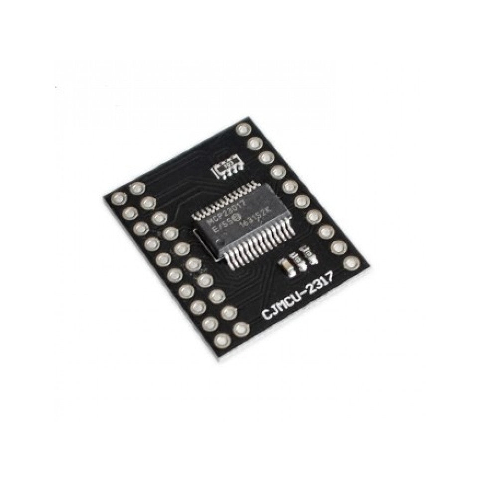 MCP23017 Serial Interface Module IIC I2C SPI Bidirectional 16-Bit I/O Expander Pins 10Mhz Serial Interface Module