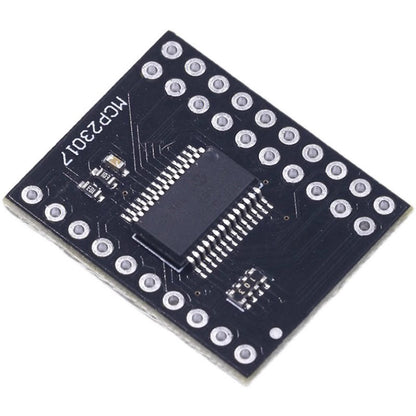 MCP23017 Serial Interface Module IIC I2C SPI Bidirectional 16-Bit I/O Expander Pins 10Mhz Serial Interface Module