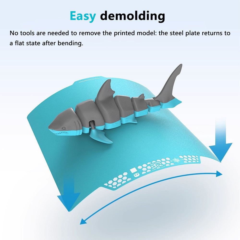 BIQU Panda Build Plate CryoGrip Pro Frostbite Glacier Matte + glossy for Bambu Lab X1 P1 A1 series 3D Printer
