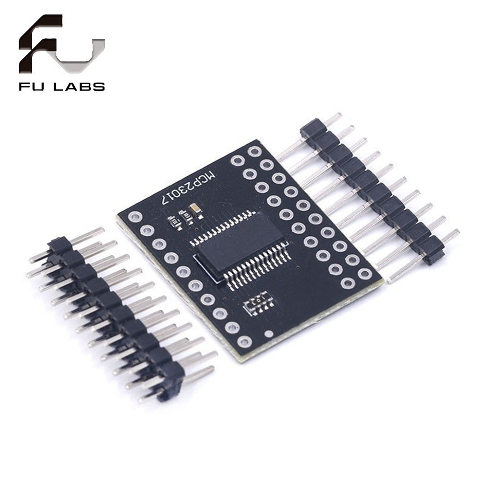 MCP23017 Serial Interface Module IIC I2C SPI Bidirectional 16-Bit I/O Expander Pins 10Mhz Serial Interface Module