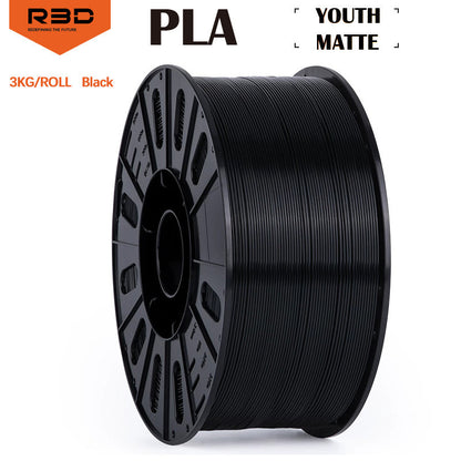 R3D 3KG/ROLL PLA MATTE 3D Printer filament 1.75mm Filament 3D Printing Material for 3D Printer PLA YOUTH