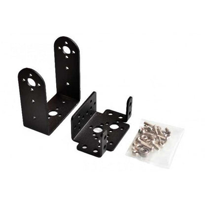 Servo Mount Bracket 2 DOF Pan & Tilt Sensor Mount Kit Compatible with MG995 MG996 Standard Servo RC Robot Car Boat