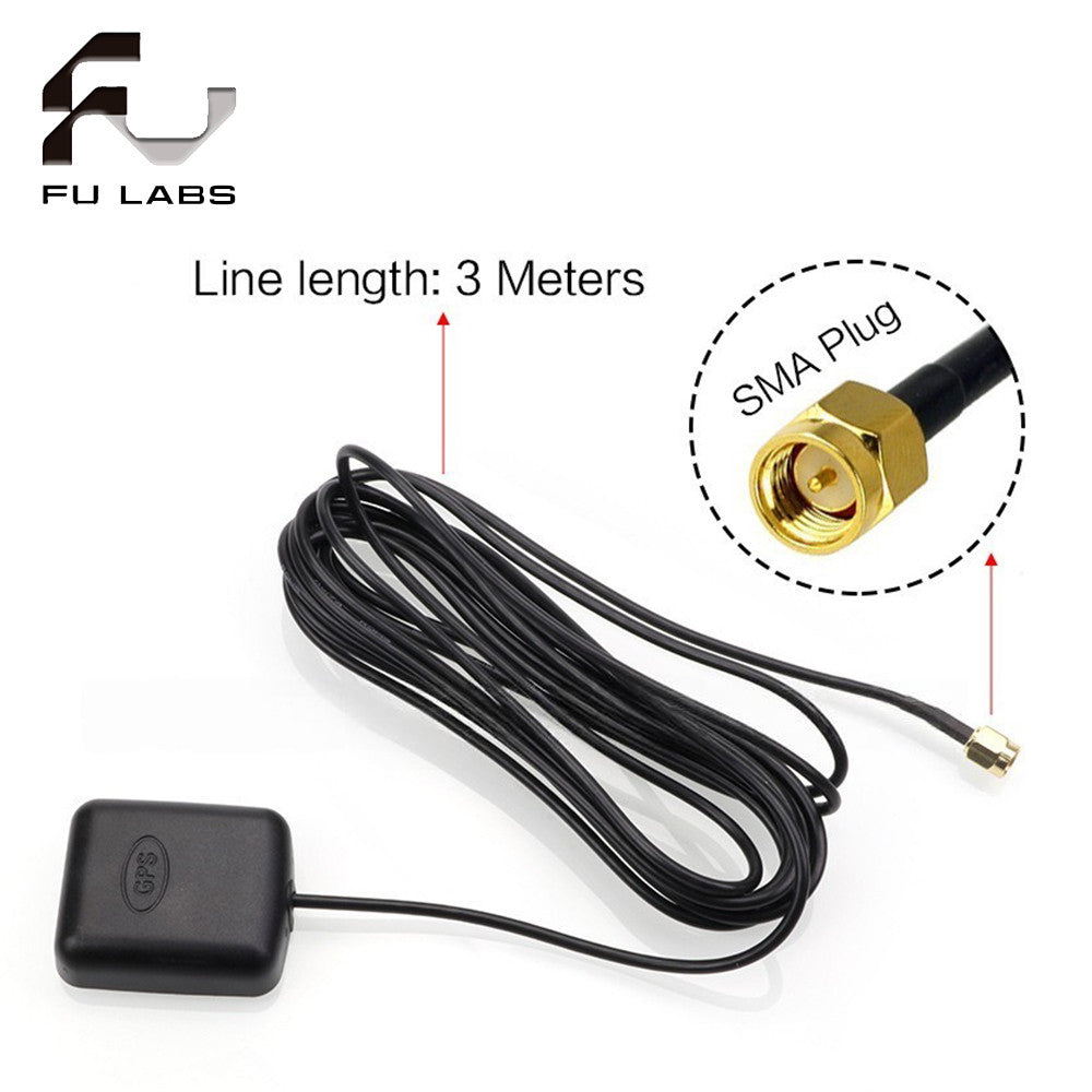 GPS Antenna Receiver Sma Male Car Dvd Navigation Night Vision Camera Dvr Active Remote