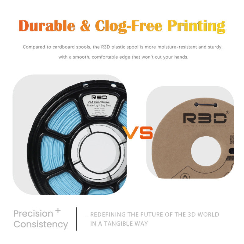 R3D PLA MATTE 3D Printer filament 1.75mm 1kg Filament 3D Printing Material for 3D Printer PLA YOUTH