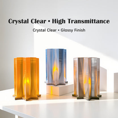 R3D PETG Filament 1.75mm 1kg – Transparent Clear 3D Printer Filament for Easy, Strong & Reliable Printing