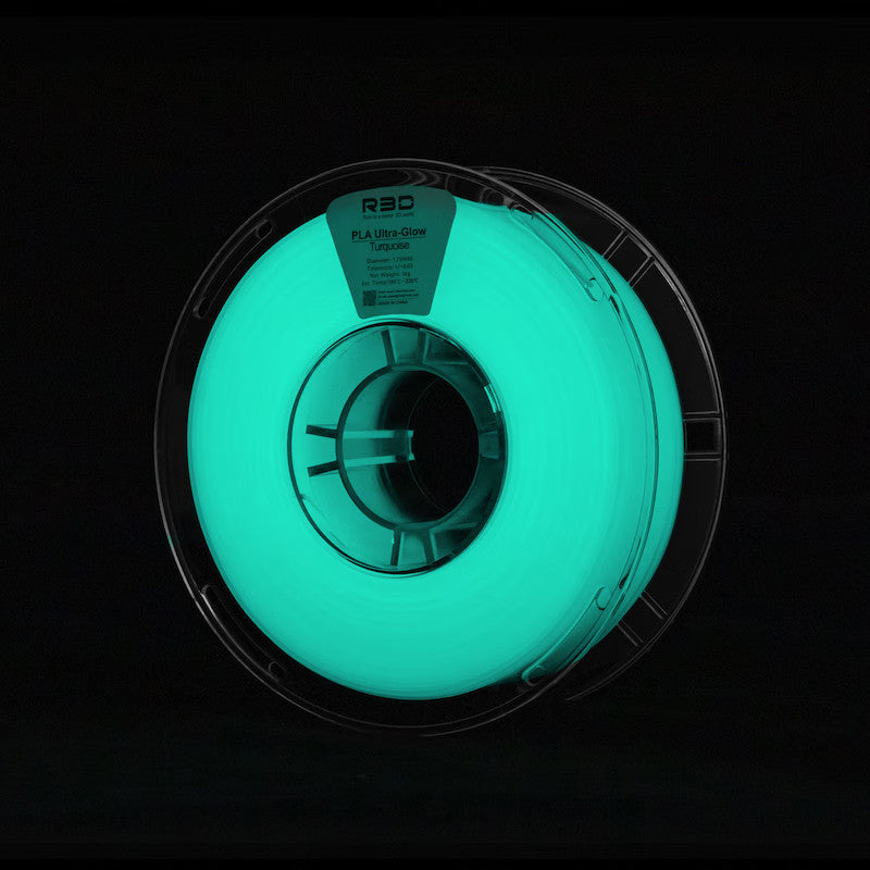 R3D PLA Ultra-Glow 3D Printer filament 1.75mm 1kg Luminous Filament 3D Printing Material for 3D Printer