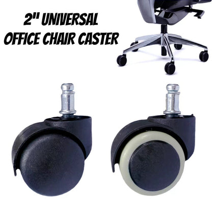 1 inch 1.5 2 2.5 3inch Ball Caster Wheel / rubber Caster /universal office chair Wheel Swivel (With Lock & Without Lock)