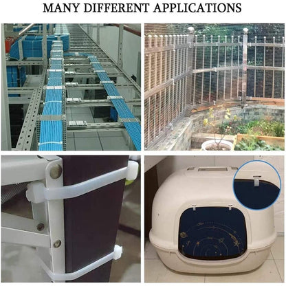 100pcs Multipurpose Nylon Cable Tie Self Locking Zip Ties Cable Strap Nylon Cable Multi