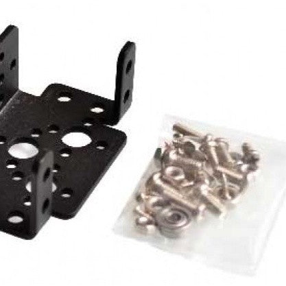 Servo Mount Bracket 2 DOF Pan & Tilt Sensor Mount Kit Compatible with MG995 MG996 Standard Servo RC Robot Car Boat