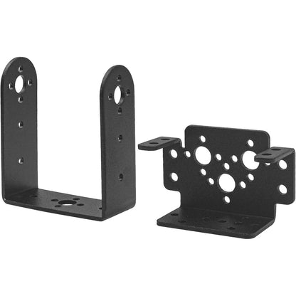 Servo Mount Bracket 2 DOF Pan & Tilt Sensor Mount Kit Compatible with MG995 MG996 Standard Servo RC Robot Car Boat